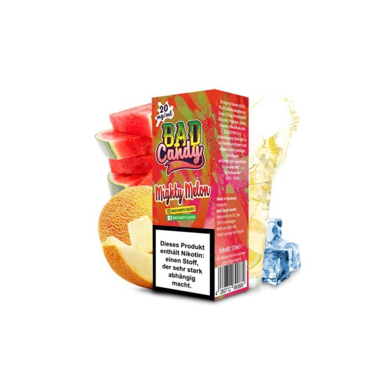 Bad Candy Liquids | Mighty Melon | Nikotinsalz 10m...