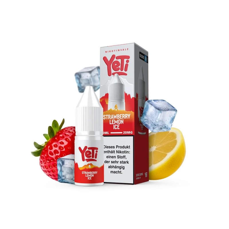 Yeti Summit | Strawberry Lemon Ice | 10ml Nikotins...