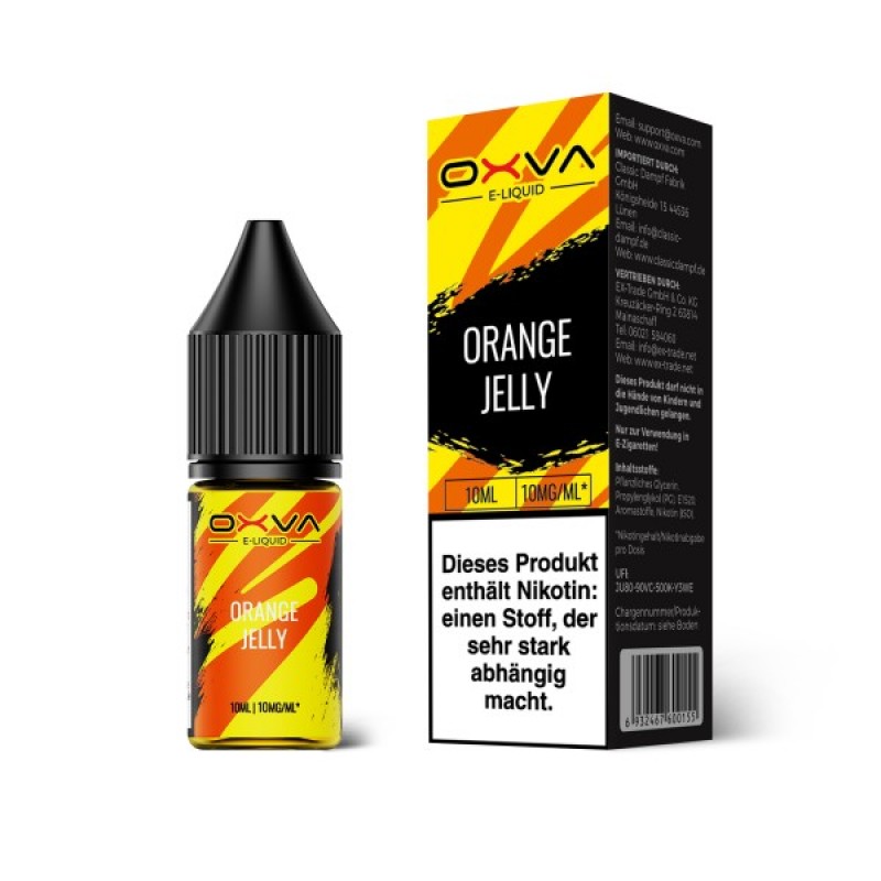 OXVA Liquids | Orange Jelly | 20mg 10ml