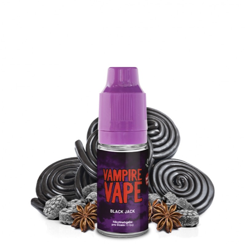 Vampire Vapes | Black Jack | 10ml Liquid