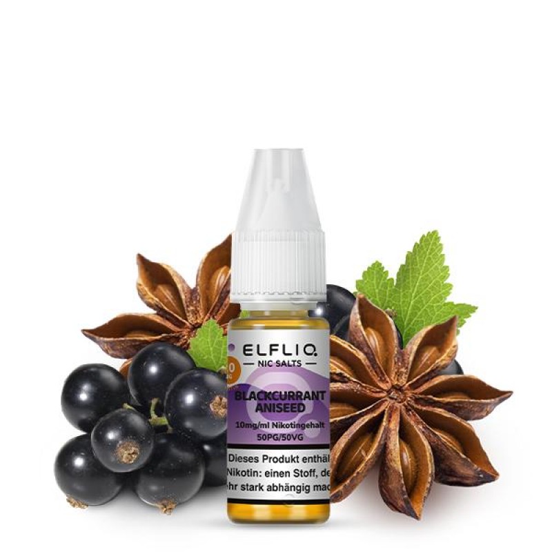 Elfliq by Elfbar | Blackcurrant Aniseed | Nikotins...
