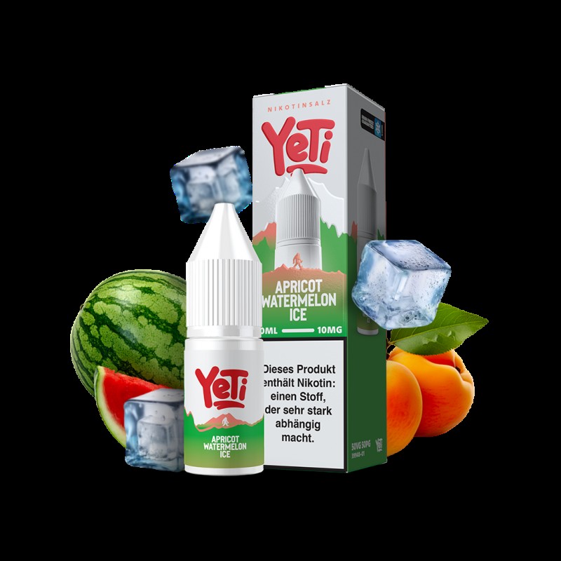 Yeti Summit | Apricot Watermelon Ice | 10ml Nikoti...