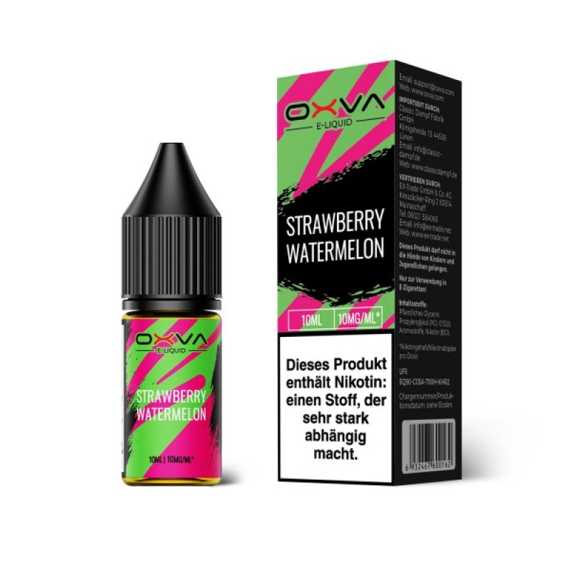 OXVA Liquids | Strawberry Watermelon | 10mg 10ml