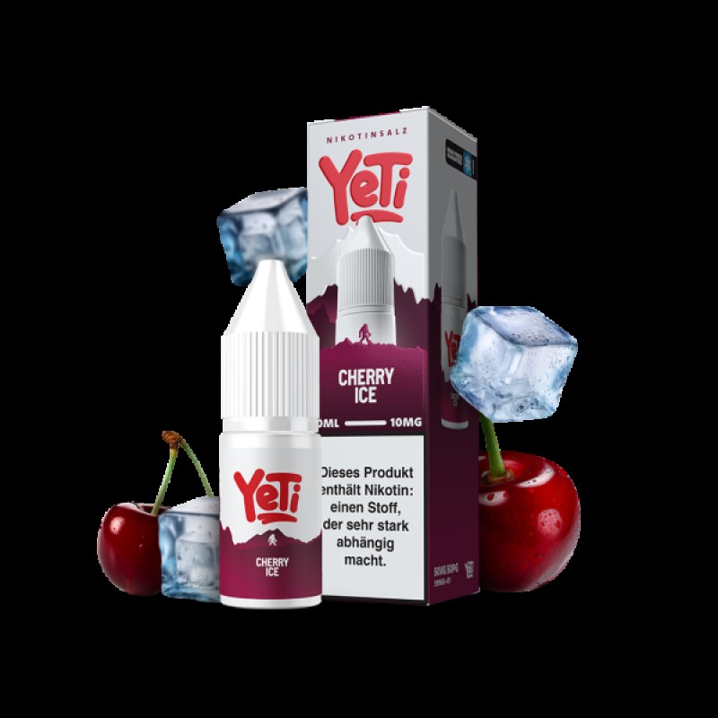 Yeti Summit | Cherry Ice | 10ml Nikotinsalzliquid ...