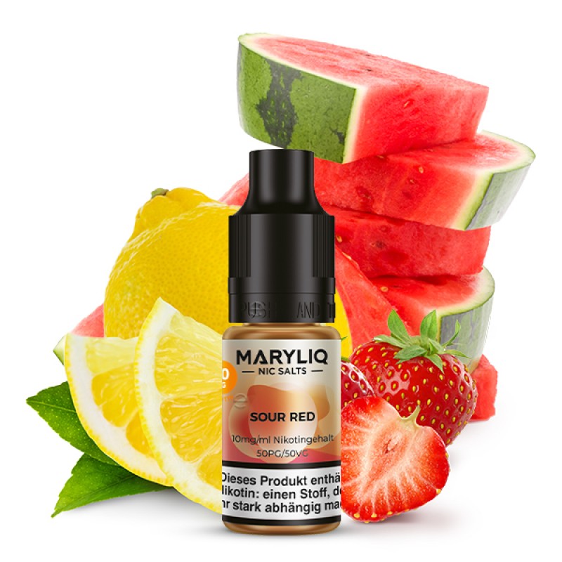 Lost Mary | Maryliq | Sour Red 10ml | 10mg Nikotinsalz