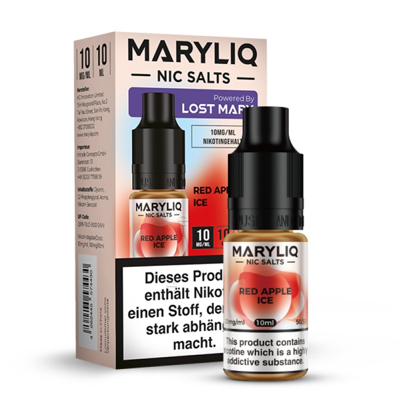 Lost Mary | Maryliq | Red Apple 10ml | 10mg Nikotinsalz