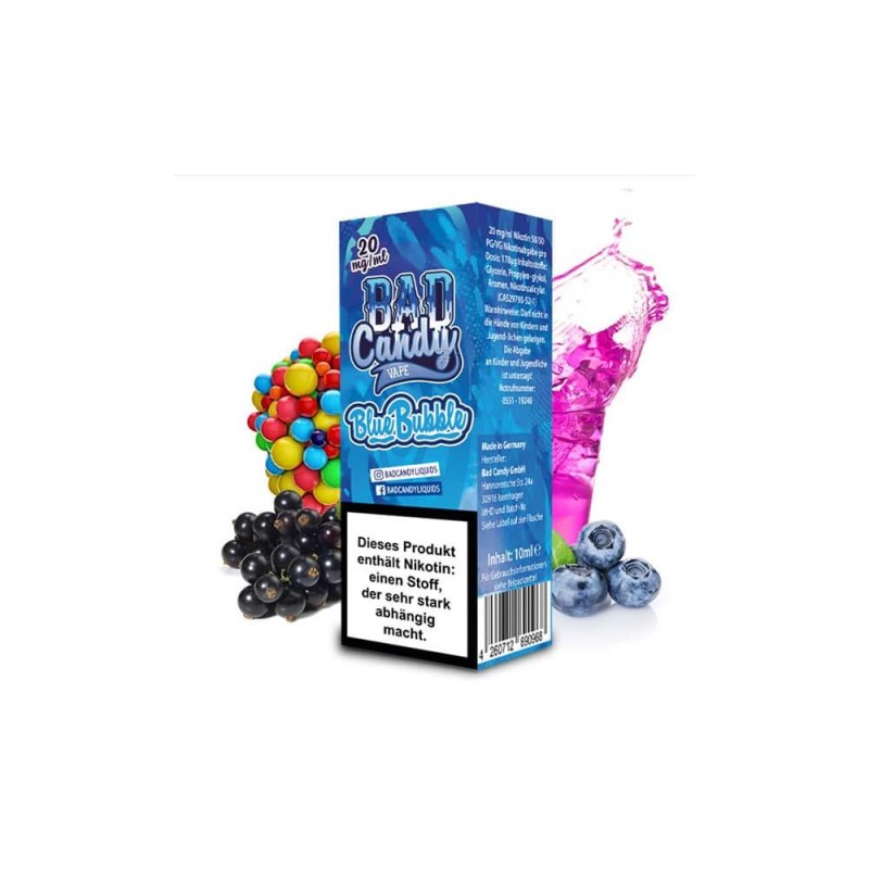 Bad Candy Liquids | Blue Bubble | Nikotinsalz 10mg