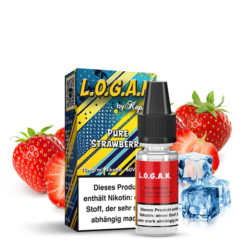L.O.G.A.N | Pure Strawberry | Nikotinsalz 20mg
