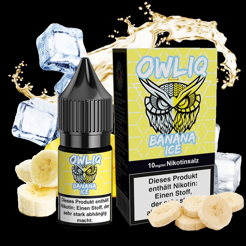 Owliq | Banana Ice | Nikotinsalzliquid 10mg