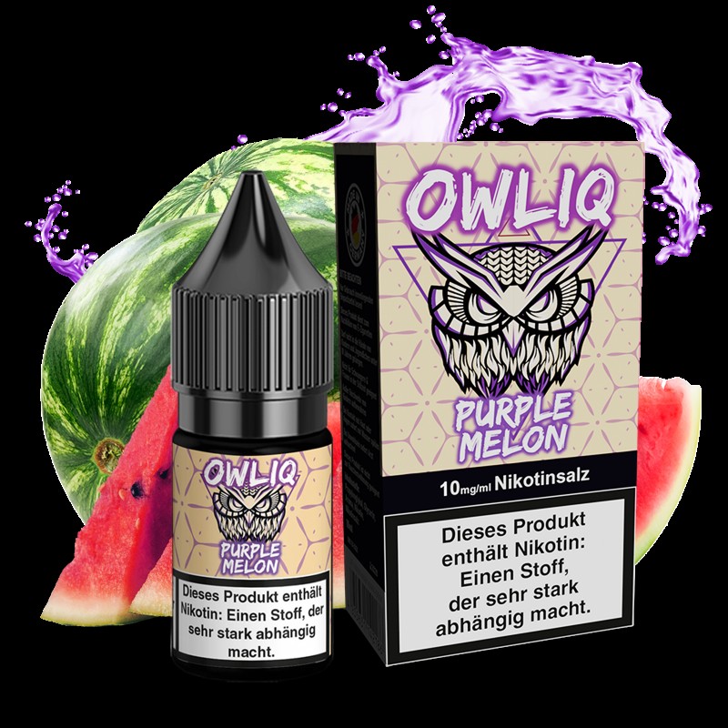 Owliq | Purple Melon | Nikotinsalzliquid 10mg