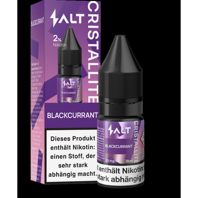 SALT | Crystallite | Blackcurrant | Nikotinsalz 20...