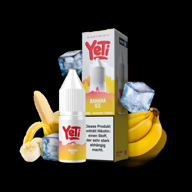 Yeti Summit | Banana Ice | 10ml Nikotinsalzliquid ...