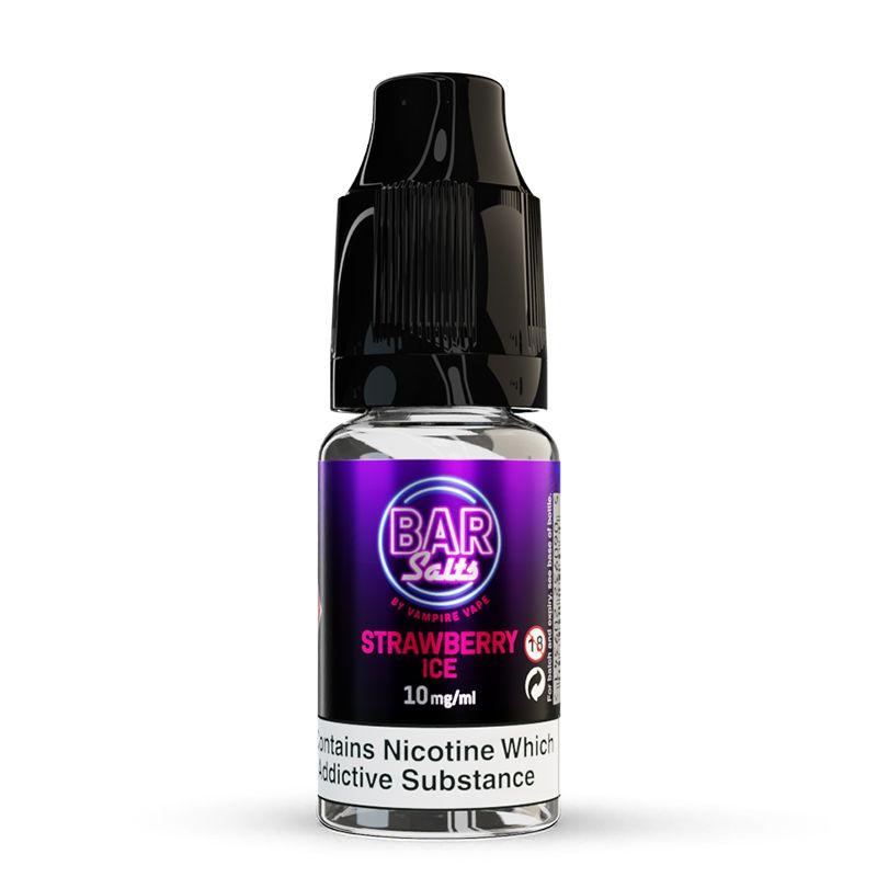 Bar Salts | Strawberry Ice | 10mg Nikotinsalzliqui...