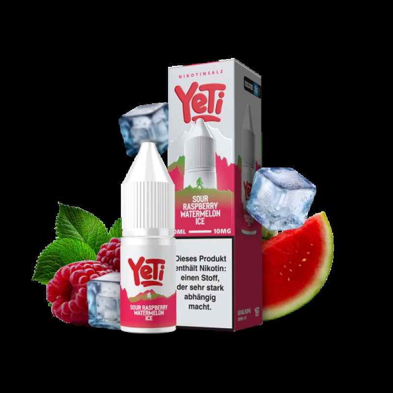 Yeti Summit | Sour Raspberry Watermelon Ice | 10ml...