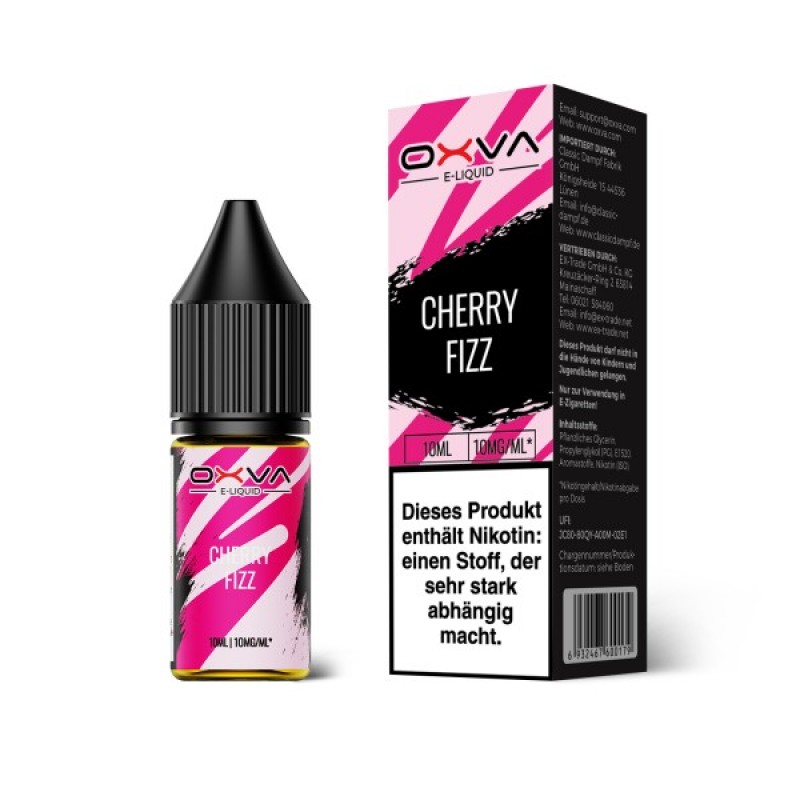 OXVA Liquids | Cherry Fizz | 10mg 10ml