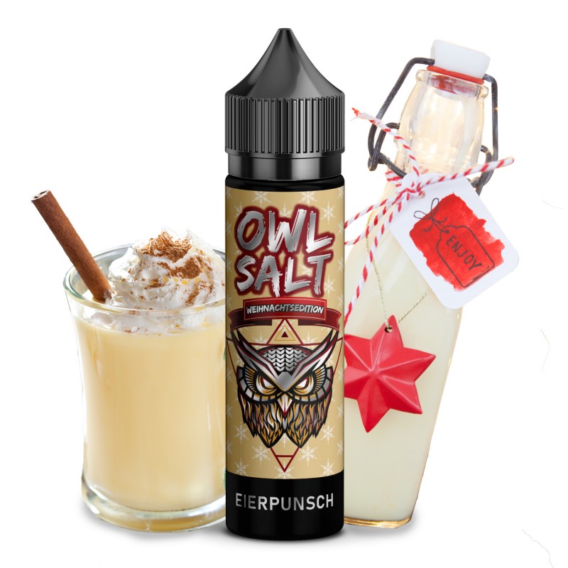 OWL Salt | Eierpunsch | Longfill 10 ml in 60 ml