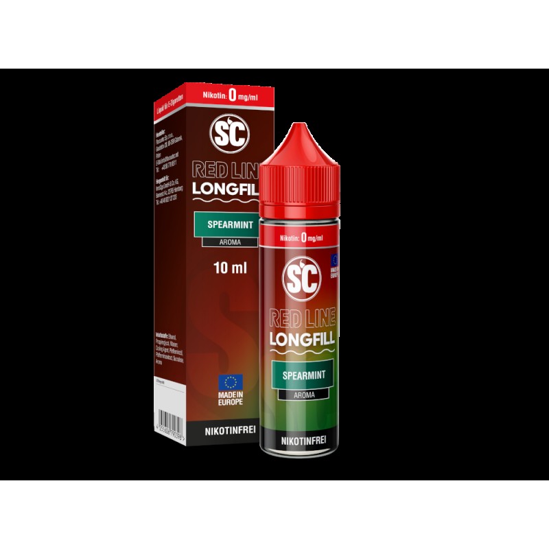 SC - Red Line | Spearmint | Longfill 10ml Aroma in...