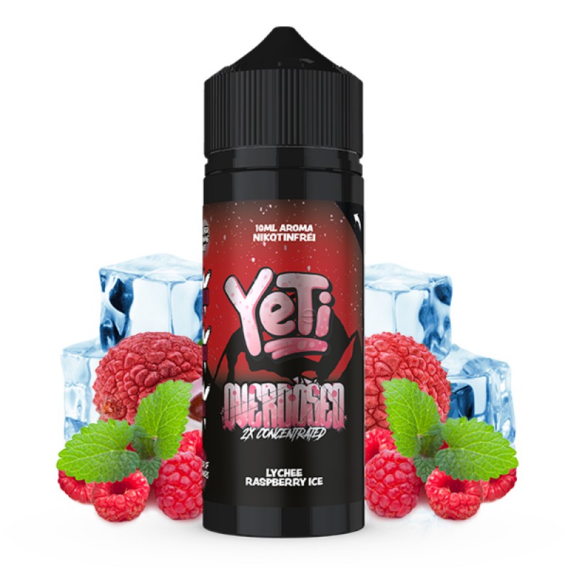 Yeti Overdosed | Lychee Raspberry Ice | Longfill A...