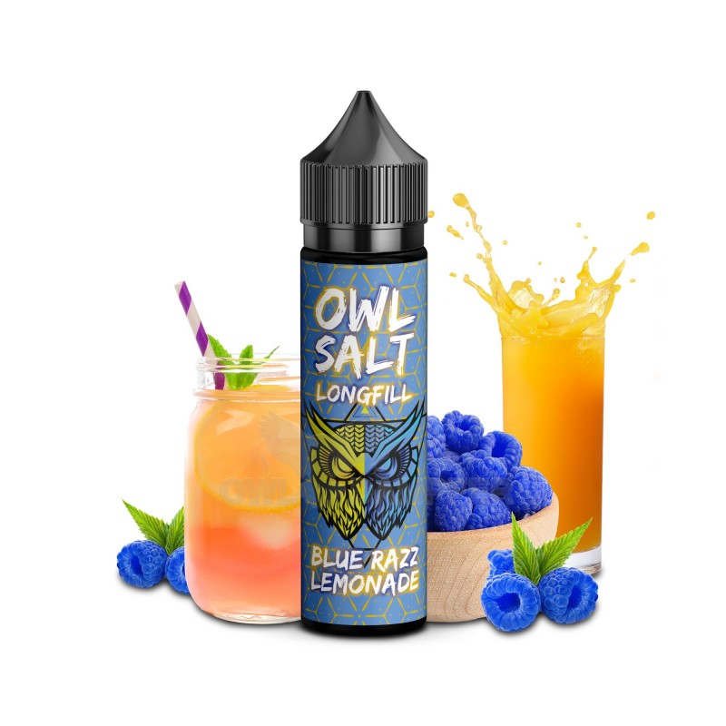 OWL Salt | Blue Razz Lemonade | Longfill 10 ml in ...