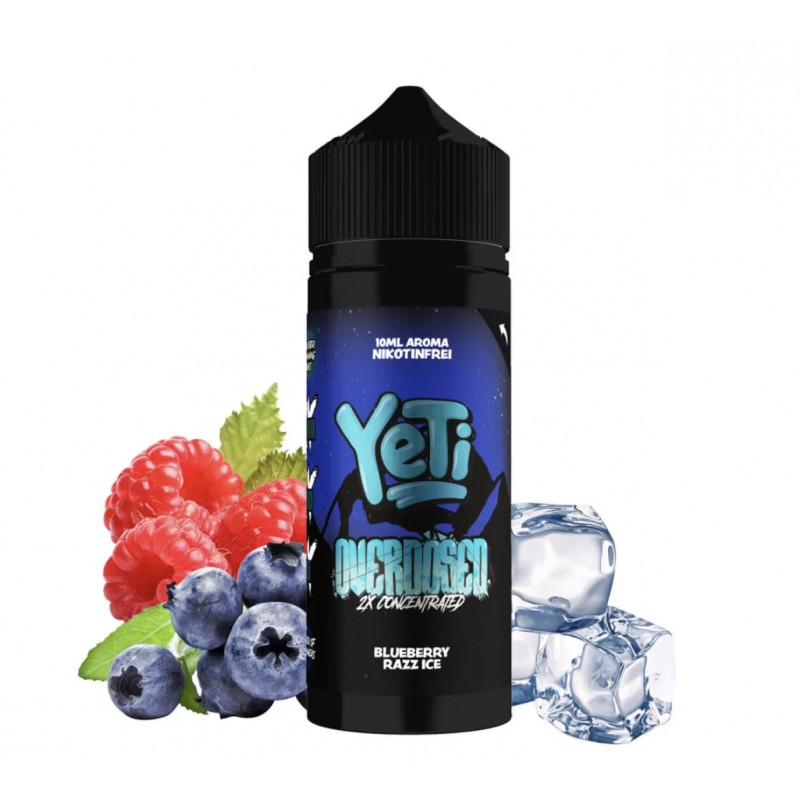 Yeti Overdosed | Blueberry Razz Ice |  Longfill Ar...