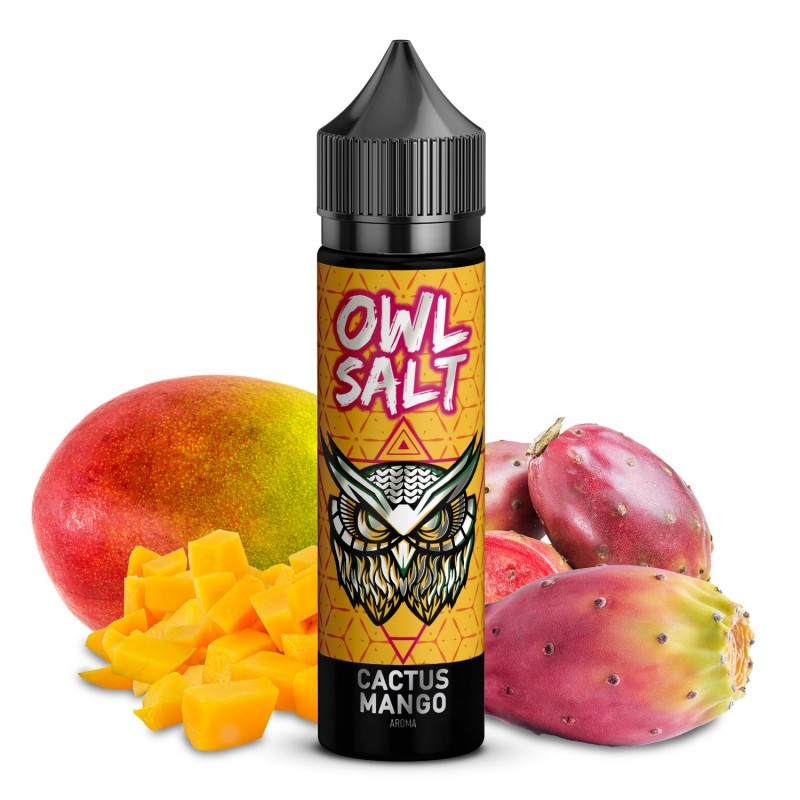 OWL Salt | Cactus Mango | Longfill 10 ml in 60 ml