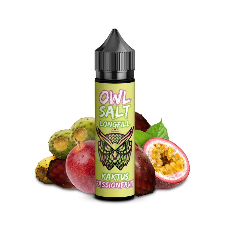 OWL Salt | Kaktus Passionsfruit | Longfill 10 ml in 60 ml