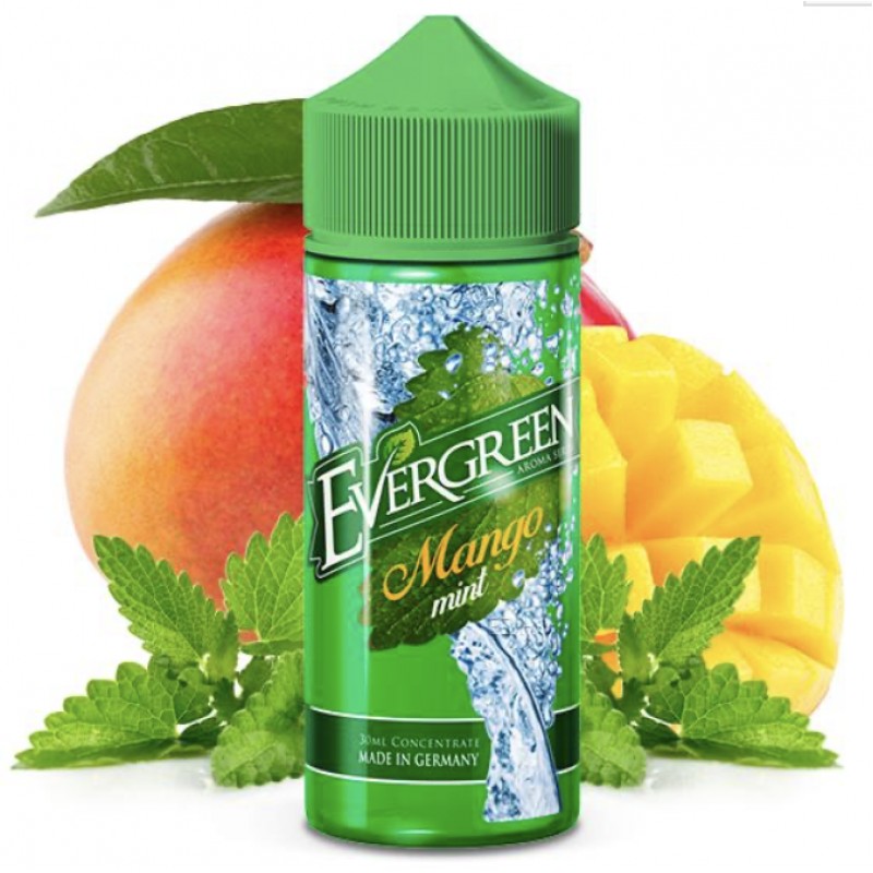 Evergreen | Mango Mint | Longfill Aroma 8ml in 120ml