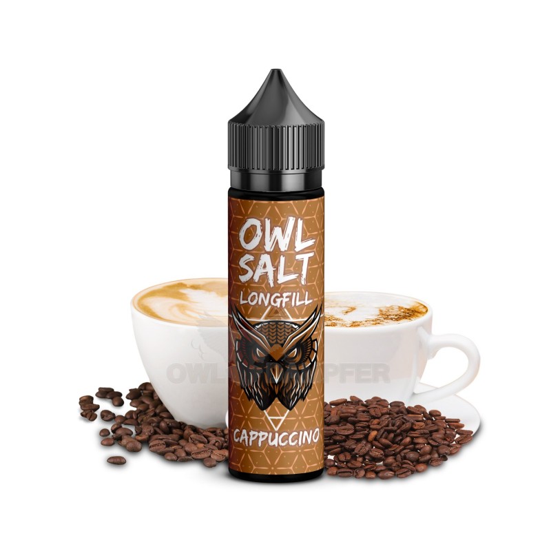OWL Salt | Cappucino | Longfill 10 ml in 60 ml