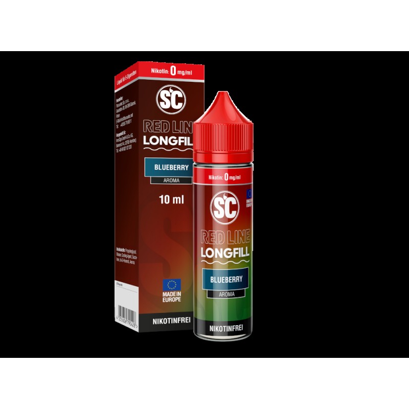 SC - Red Line | Blueberry | Longfill 10ml Aroma in...