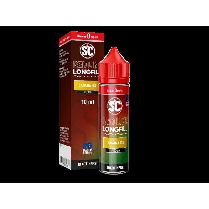 SC - Red Line | Banana Ice | Longfill 10ml Aroma i...