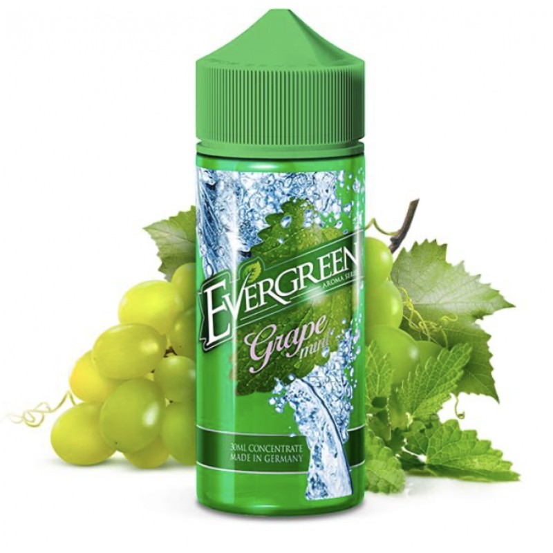 Evergreen | Grape Mint | Longfill Aroma 8ml in 120...