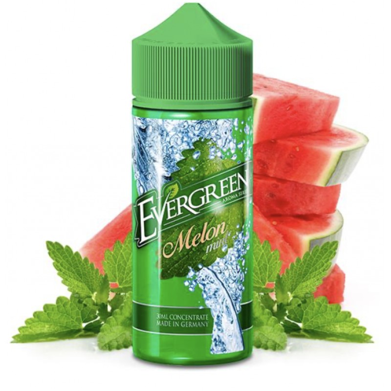 Evergreen | Melon Mint | Longfill Aroma 8ml in 120...