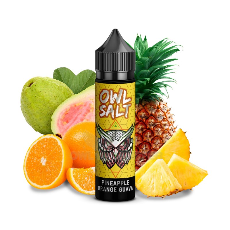 OWL Salt | Pineapple Orange Guava | Longfill 10 ml...