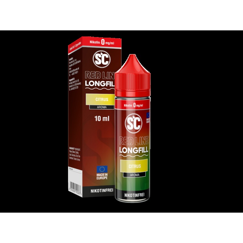 SC - Red Line | Citrus | Longfill 10ml Aroma in 60...