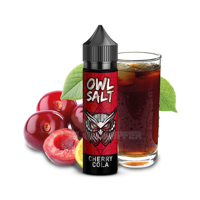 OWL Salt | Cherry Cola | Longfill 10 ml in 60 ml