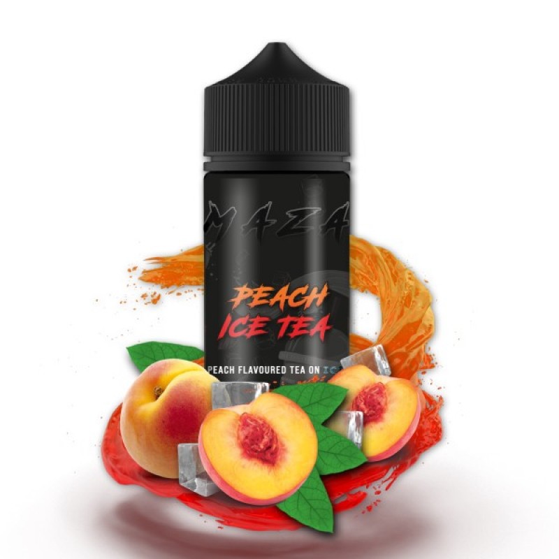 Maza | Peach Ice Tea | Longfill Aroma 10ml in 120m...