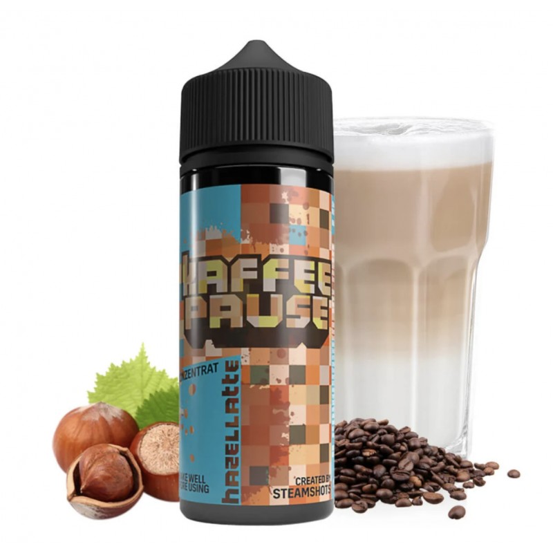 Steamshots Kaffeepause | Hazellatte | Longfill Aro...