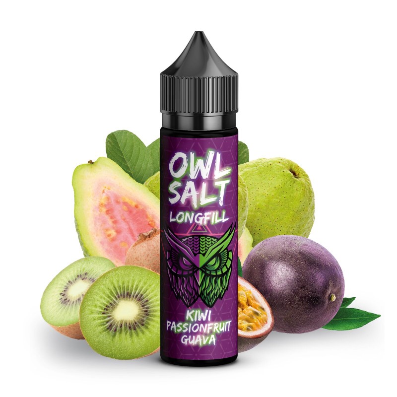 OWL Salt | Kiwi Passionfruit Guava | Longfill 10 m...