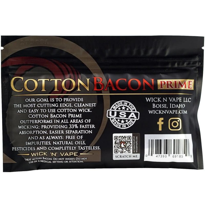 Cotton Bacon Prime - Watte