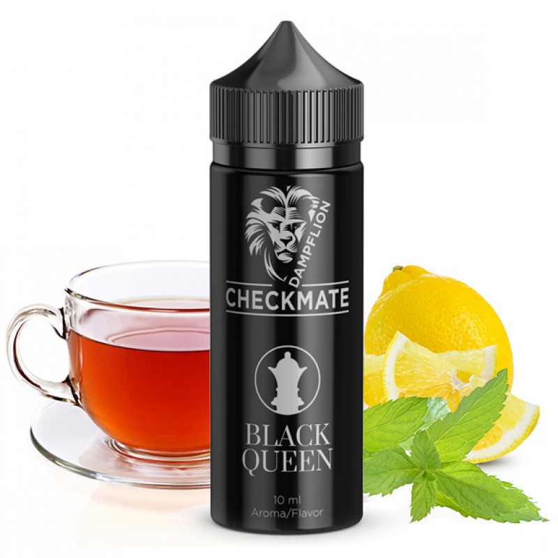 Dampflion Checkmate | Black Queen | Longfill Aroma...