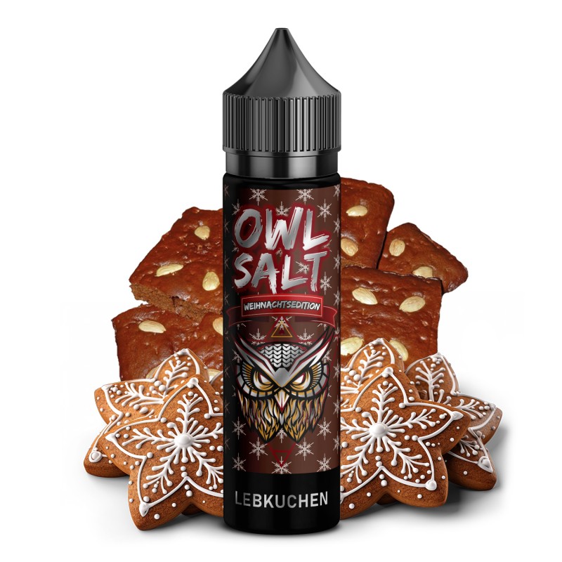 OWL Salt | Lebkuchen| Longfill 10 ml in 60 ml